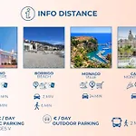 Big Studio, Bioves , Menton, Casino 펜션 *